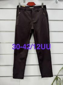 Spodnie ekoskóra damskie (30-42/12szt)