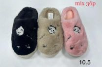 Kapcie zakryte palce damskie  (36-41/36P)