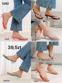 Klapki na obcasie (36-41/12P)