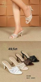 Klapki na obcasie (36-41/12P)