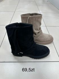 Botki na płaskim  (36-41/12P)