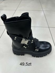 Botki na płaskim  (36-41/12P)