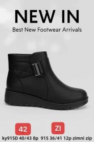  (40-43/8P)  Botki na koturnie