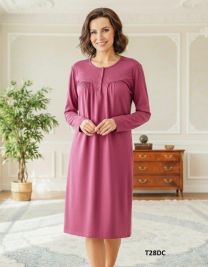 Koszula nocna damska-Ocieplane (M-3XL/10szt)