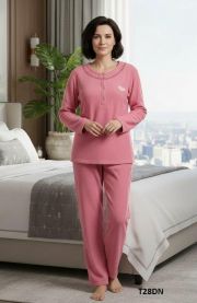 Piżama damska-ocieplanie (M-3XL/10kompletów)