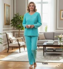 Piżama damska-ocieplanie (M-3XL/10kompletów)