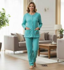 Piżama damska-ocieplanie (M-3XL/10kompletów)