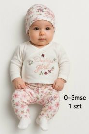 Komplet niemowlęcy Turecka (0-3M/12kpt)