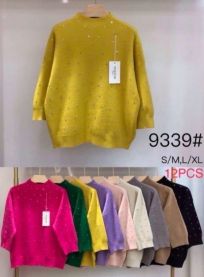 Swetry damskie (S-XL/12SZT)