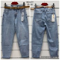 Spodnie jeansowe damskie (25-30/12szt)