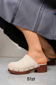 Klapki na obcasie (36-41/12P)