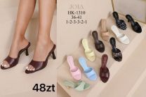 Klapki na obcasie (36-41/12P)