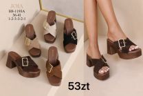 Klapki na obcasie (36-41/12P)