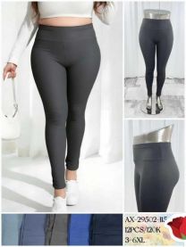 Spodnie leginsy damskie (3-6XL/12szt)