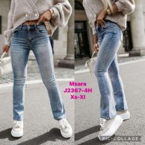 Spodnie jeansowe damskie (XS-XL/10szt)