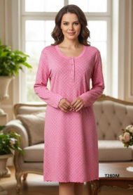 Koszula nocna damska (M-3XL/10szt)