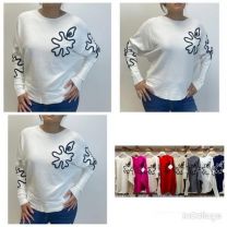 Swetry damskie (L-3XL/12szt)