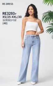 Spodnie Jeans damskie (XS-XL/12SZT)
