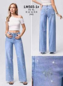Spodnie Jeans damskie (XS-XL/12SZT)