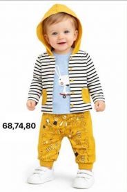 Komplet niemowlęcy Turecka (68-80/12kpt)