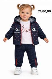 Komplet niemowlęcy Turecka (74-86/12kpw)