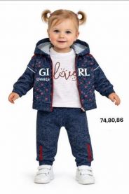 Komplet niemowlęcy Turecka (74-86/12kpw)