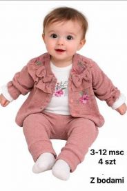 Komplet niemowlęcy Turecka (3-12M/12kpt)