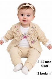 Komplet niemowlęcy Turecka (3-12M/12kpt)