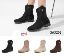 Botki na płaskim  (36-41/12P)