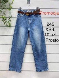 Spodnie jeansowe damskie (XS-L/10szt)
