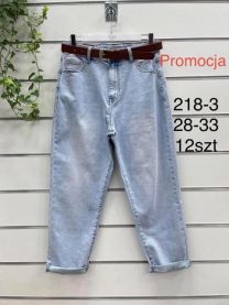 Spodnie jeansowe damskie (28-33/12szt)