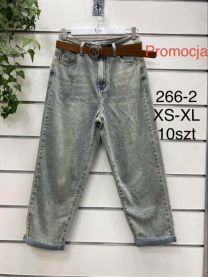 Spodnie jeansowe damskie (XS-XL/10szt)