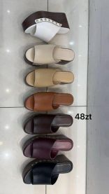 Klapki na koturnie (36-41/12P)