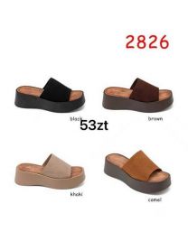 Klapki na koturnie (36-41/12P)