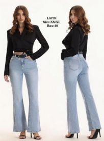Spodnie Jeans damskie (XS-XL/12SZT)