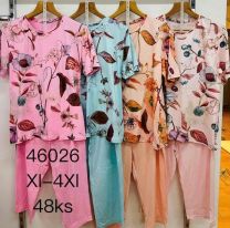 Piżama damska Turecka (XL-4XL/16kompletów)