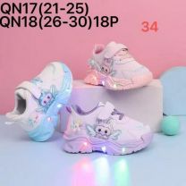 Buty sportowe na rzepy dziewczynka (21-25/18P)