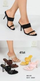 Klapki na obcasie (36-41/12P)