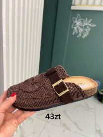 Klapki zakryte palce damskie (36-41/12P)