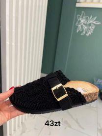 Klapki zakryte palce damskie (36-41/12P)