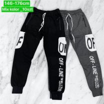 Spodnie dresowe chłopięce (146-176/10szt)