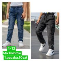 Spodnie dresowe chłopięce (4-12LAT/10szt)