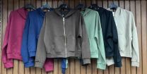 Bluzy z kapturem włoskie (uniwersalny/6szt)