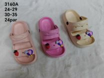 Klapki basenowe dzieci (30-35/24P)