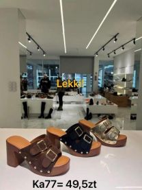 Klapki na obcasie (36-41/12P)