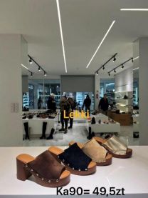 Klapki na obcasie (36-41/12P)