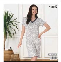 Koszula nocna damska (M-3XL/5szt)