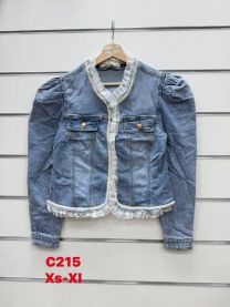 Kurtka jeansowa damska (XS-XL/10szt)