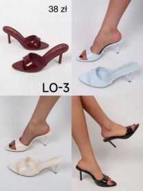 Klapki na obcasie (36-41/12P)