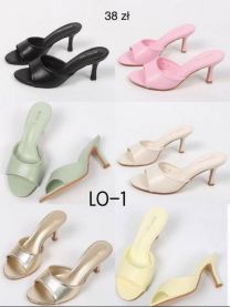 Klapki na obcasie (36-41/12P)